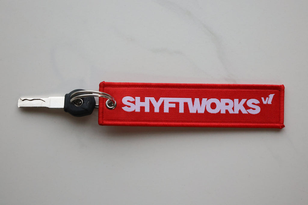 SHYFTWORKS Keychain and Sticker pack