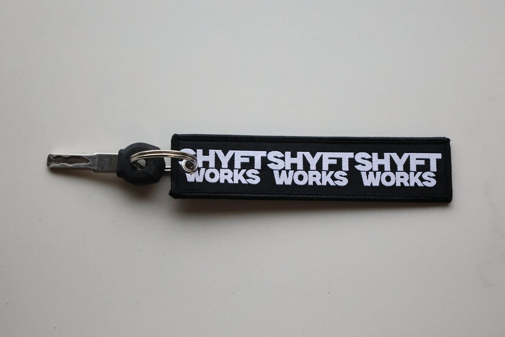 SHYFTWORKS Keychain and Sticker pack
