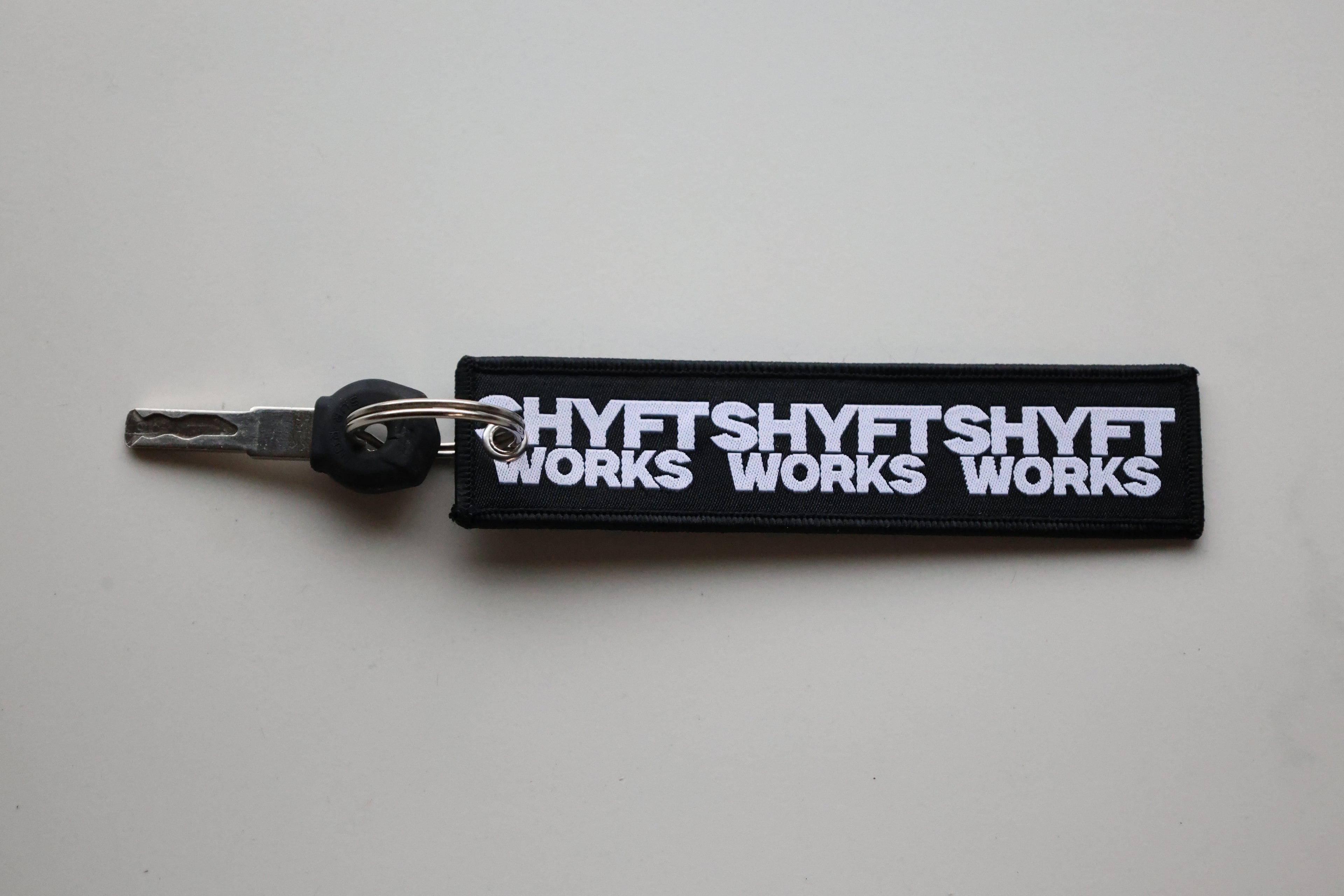 SHYFTWORKS Keychain and Sticker pack