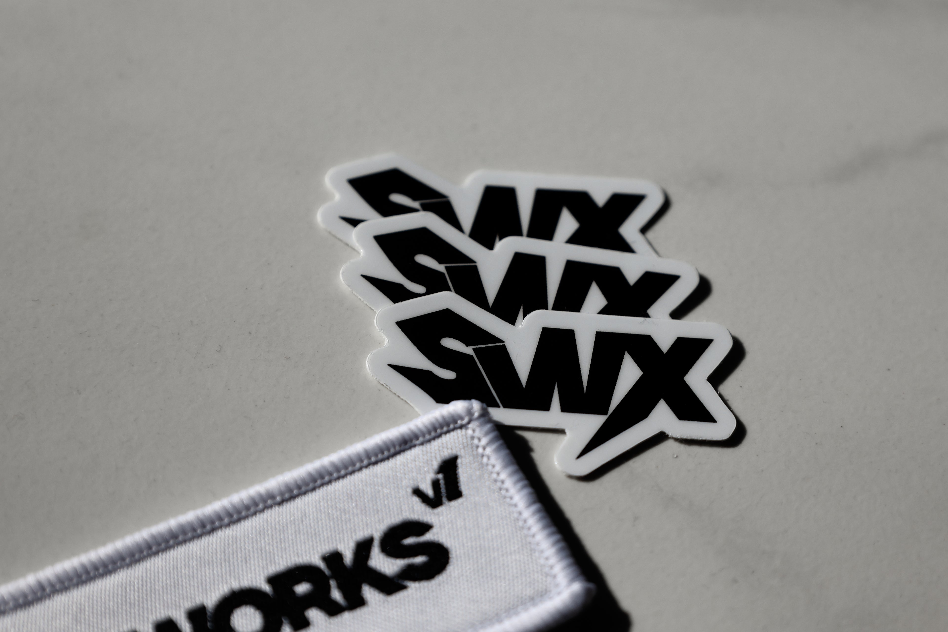 EXCLUSIVE White Keychain and Sticker pack