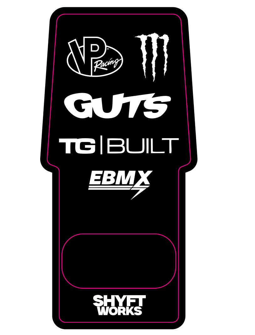Shyftworks Pre-Designed LBX Battery Lid Decal