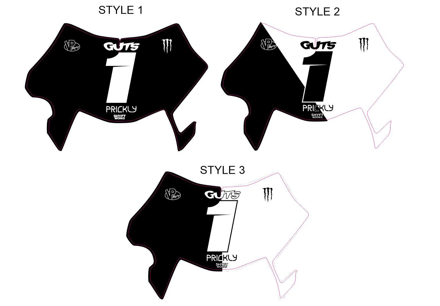 Shyftworks Pre-Designed Ultra Bee Decal