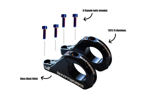 Shyftworks Direct Stem V1 - Gloss Black
